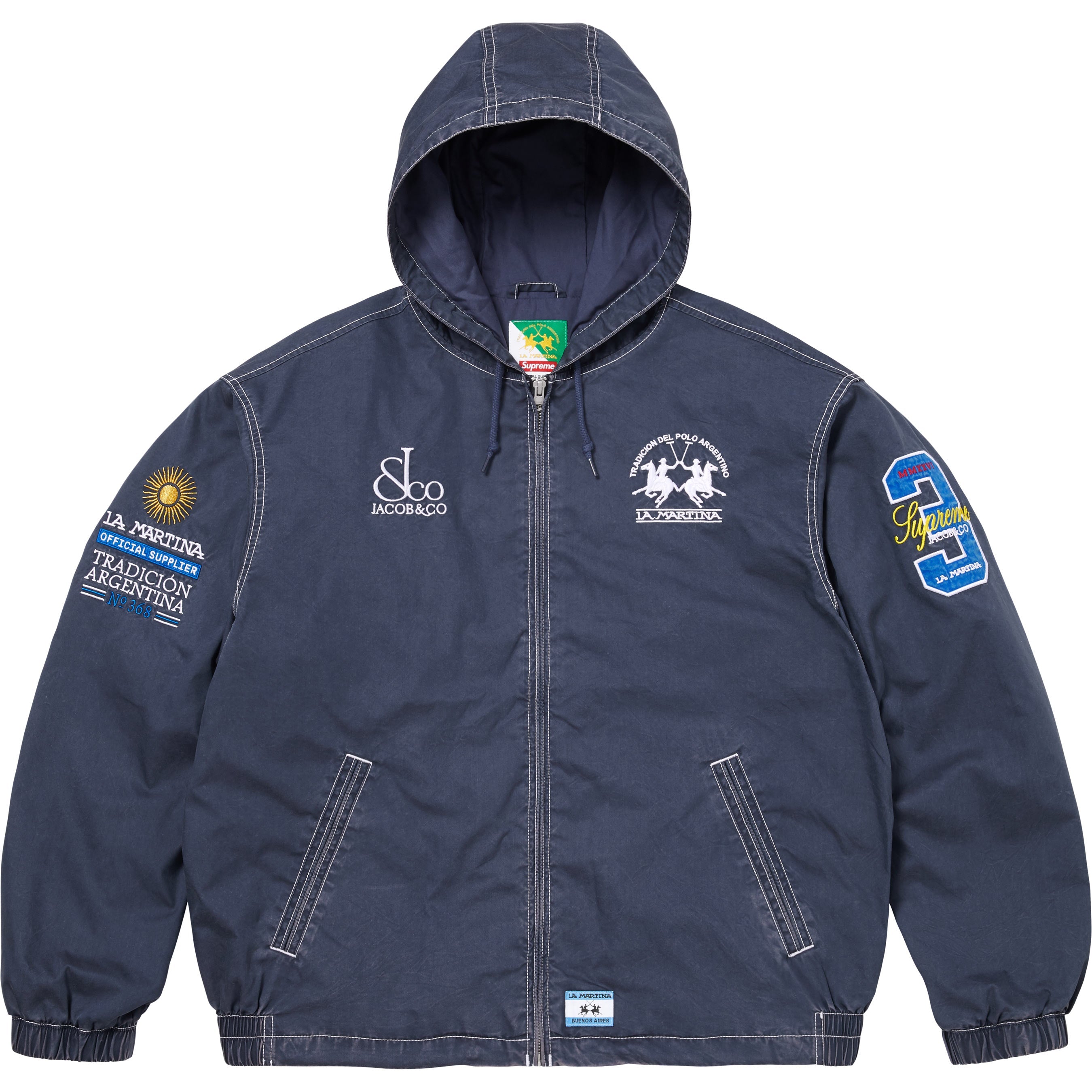 Supreme®/La Martina/Jacob & Co Lightweight Hooded Jacket view 4